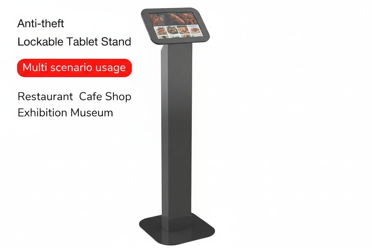 Metal iPad tablet sharing station for events